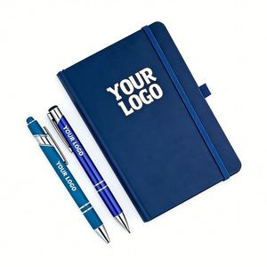 Cuadernos de Oficina Baratos de Cuero PU A5, Diario Escolar para Estudiantes, Marcador de Páginas, Diario Personal, Cuaderno Personalizado de Tapa Dura - Product Image 1
