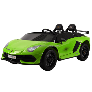Voiture électrique pour enfant <span class=keywords><strong>Lamborghini</strong></span> 24V, jouet pour bébé avec lumière et musique, sièges doubles, matière plastique pour enfants et bébés - Product Image 2