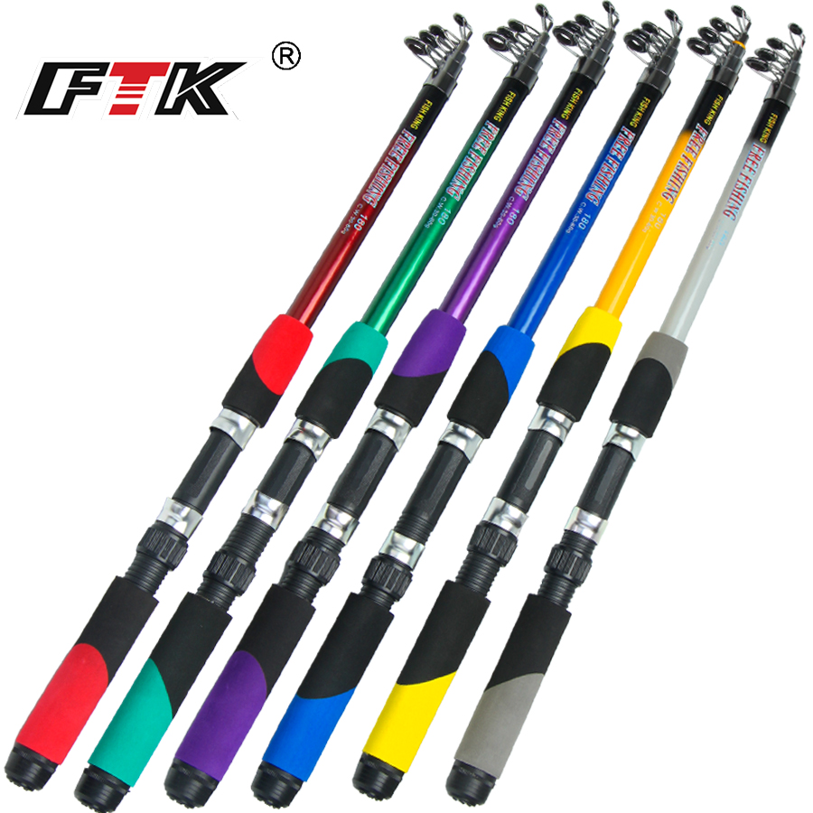 1.8 m 5.9 ft telescopic fishing rod spinning fishing pole 1.8M 5.9Ft Sports, Fitness & Outdoors reefs and rocks on trips and vacations Sougayilang Telescopic Fishing Rod -