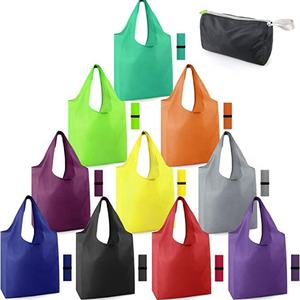 Sac de courses écologique personnalisé avec logo imprimé, grande capacité, pliable et réutilisable - Product Image 1