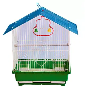 Cage à oiseaux en métal, cage de perroquet, cages pour animaux de compagnie et maisons en métal pour animaux