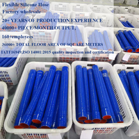 Tuyau flexible en silicone corrugué tressé en acier inoxydable pour radiateur de refroidissement automobile et turbo, vente en gros d'usine, sur mesure