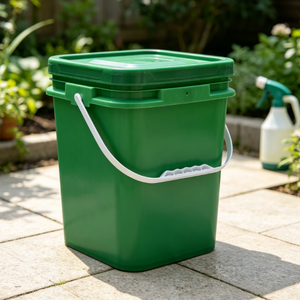 Conteneur carré en plastique PP PE grande capacité, impression personnalisée, pour le stockage d'engrais, de lubrifiants et de peinture - Product Image 1