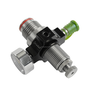 HubenPower Yüksek Basınçlı 4500 PSI Ayarlanabilir PCP Regülatörü Havalı Tüfek M18*1.5 HPA Tankı K1 Çıkış Sabit Basınçlı Paslanmaz Çelik - Product Image 6