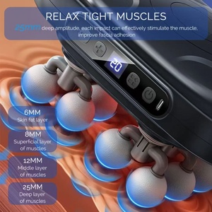 Multi <b>Head</b> Electric Fascia <b>Massage</b>, Used for Muscle Relaxation and Fitness Recovery, for Daily Relaxation and Gift Giving - Product Image 6