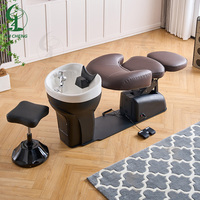 Fauteuil de lavage électrique et massant Jincheng pour salon moderne, avec fonction de levage, idéal pour le shampoing thaïlandais et le spa capillaire japonais