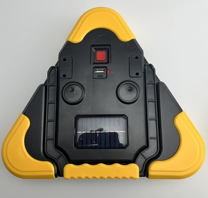 <span class=keywords><strong>Luz</strong></span> de Advertencia de Trípode LED, <span class=keywords><strong>Luz</strong></span> de <span class=keywords><strong>Emergencia</strong></span> Multifunción para Automóvil, Carga Solar, Señal de Advertencia de Seguridad Triangular para Automóvil - Product Image 3