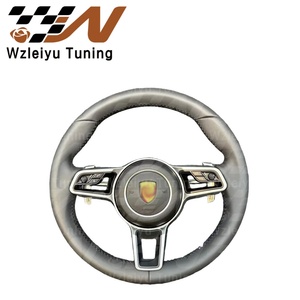 Volant <span class=keywords><strong>sport</strong></span> en fibre de carbone pour Porsche : Amélioration et modification intérieure sans dégâts, compatible avec les modèles classiques - Product Image 2