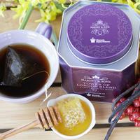 Sac à thé noir en étain, petit carré, Harney ons, petit déjeuner Royal, boîte à thé, fanion pour thé noir, saiya