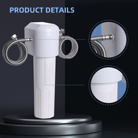 Système de filtration d'eau sous évier NSF/ANSI 42, capacité élevée de 22 000 gallons, système de filtration d'eau sous comptoir à connexion directe