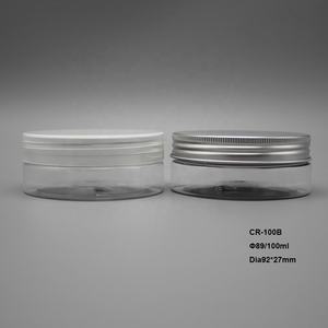 200ml clair solide couleur large bouche ronde POUR ANIMAUX DE COMPAGNIE en plastique cosmétique pot de <span class=keywords><strong>cr</strong></span>ème pour le corps et récipient en plastique blanc PP bouchon à vis - Product Image 6