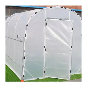 Trade Assurance Hot New Products Low Cost Tunnel Single-span Greenhouses Diffuse 18m 80-150micron Film