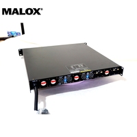 Amplificateur de puissance numérique actif de classe D MALOX DSP32K4 1U, 4 canaux, 6700W, léger, amplificateur audio professionnel, Line Array, 10Hz-34kHz