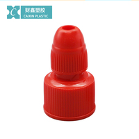 Bec de bouteille de meilleure qualité avec bouchon à vis LW094 Bec et bouchon en plastique de 4.8mm/7.6mm pour sauce Stand up Pouch Spout Cap pour sauce