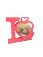 Cadre photo LED lumineux, cadre photo à lumière chaude, lampe de bureau, cadre photo sur le thème de l'amour, cadeau créatif