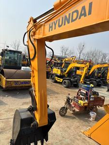Hydraulic Cylinder Wheel Excavator 15 Ton 99% <strong>New</strong> <strong>Hitachi</strong> 150 Used Excavator Secondhand Excavator with Cheap Price - Product Image 4