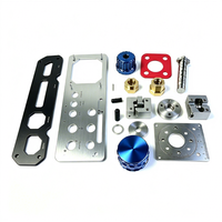 Services de fraisage CNC pour clients OEM, pièces de panneau avant d'amplificateur en aluminium anodisé