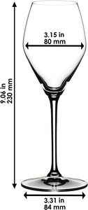 Flûtes à vin en cristal soufflé à la main, transparentes, minimalistes et contemporaines, avec bord poli, compatibles lave-vaisselle, pour mariage et Noël - Product Image 3