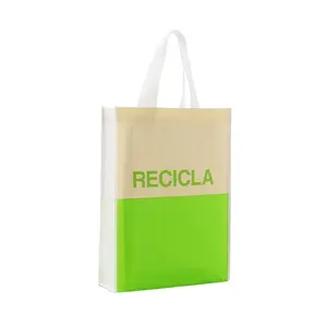 에코 친화 제조 공급 에코 재활용 재사용 pp 부직포 식료품 쇼핑백