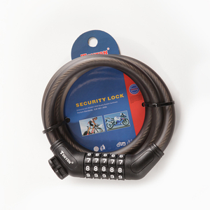 टोनीऑन 5 अंकों का पासवर्ड नंबर कॉम्बो एंटी-कट साइकिल संयोजन अच्छा केबल बाइक लॉक - Product Image 1