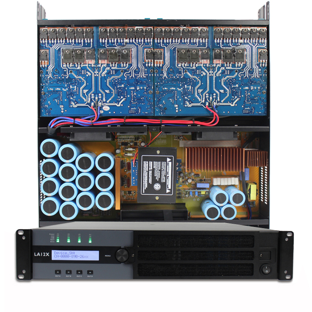 Amplificador De Bajo De Som 4 Channel X 2000W Rms 4 Channel Power Amplifier Subwoofer for Stage