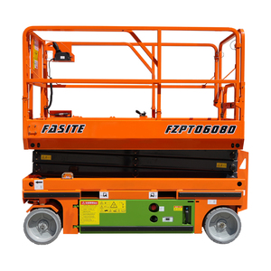 แพลตฟอร์มยกไฮดรอลิกแบบเคลื่อนย้ายได้ชนิดกรรไกร รุ่น FZPT0608M - Product Image 1