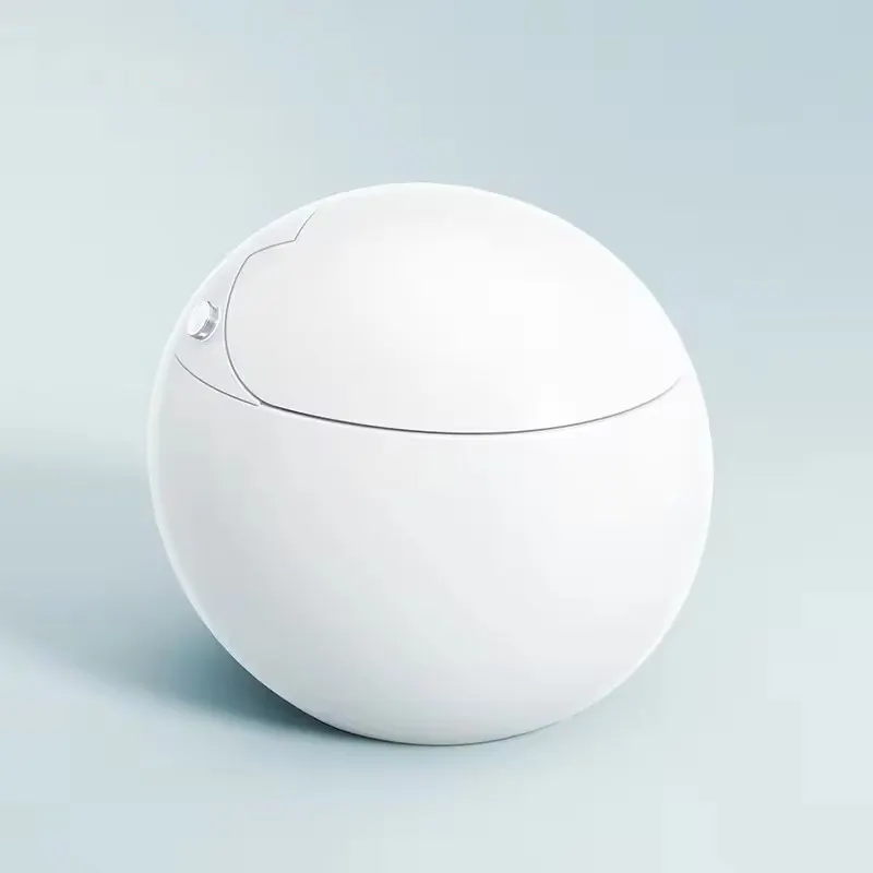 Toucador inteligente em forma de ovo, de alta qualidade, com vaso sanitário inteligente, automático, para uso doméstico