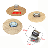 Interrupteur à capteur tactile dimmable IKSLED DC3.7-24V avec matériau PVC pour bandes LED, éclairage mural/de placard et lampes de bureau