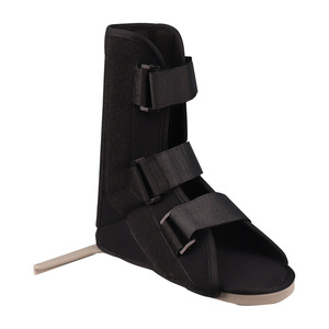 Attelle de cheville réglable KS avec semelle en bois en forme de T pour entorse du pied et fixation des orteils vers l'intérieur et vers l'extérieur, unisexe adulte - Product Image 1