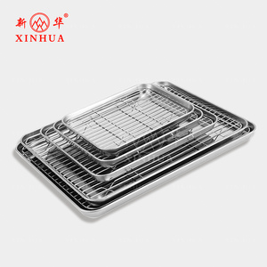 Bakery Metal Professional Airflow <strong>Cooling</strong> Baking Tray <strong>Rack</strong> for Bread Pizza Cookie - Product Image 1