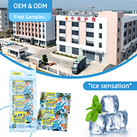 OEM ODM lingettes réfrigérantes Offre Spéciale 18*18cm taille Jumbo 8 pièces/sac lingettes glacées lingettes rafraîchissantes à base de plantes