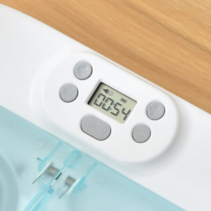 פיקניק אפליקציה חכמה אוטומטית למתקני מחמד לחתולים ולכלבים מגש קערה כפולה - Product Image 3