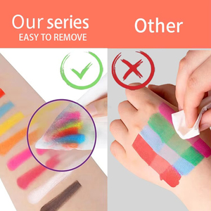 Paleta de <span class=keywords><strong>pintura</strong></span> facial activada por agua fácil de limpiar para <span class=keywords><strong>Halloween</strong></span> <span class=keywords><strong>pintura</strong></span> facial fiesta <span class=keywords><strong>cara</strong></span> <span class=keywords><strong>pintura</strong></span> corporal - Product Image 5