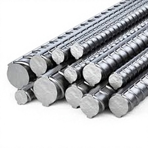 Barres d'armature en acier déformé HRB400 de 6 mm à haute résistance avec services de coupe et de pliage, renfort noir pour la construction de ponts et bâtiments - Product Image 1