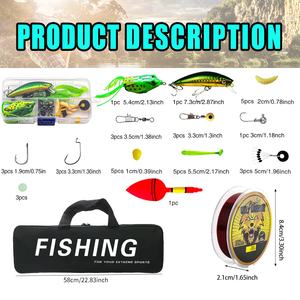 2.7m Fluorescent Green Fiberglass Reel <strong>Sea</strong> Beach Fishing Rod Full Set Long-range Lure Soft Bait Fish Hook Fishing Line - Product Image 2