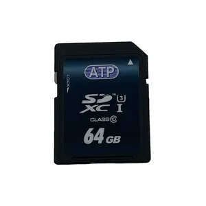 New Stock Arrival industrial SD Card 64GB Memory Card for ATP Industrial PC Medical devices Automation infrared camera