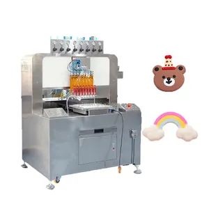 Çikolata gıda işleme makineleri için temperleme makine ve ekipman otomatik çikolata makinesi