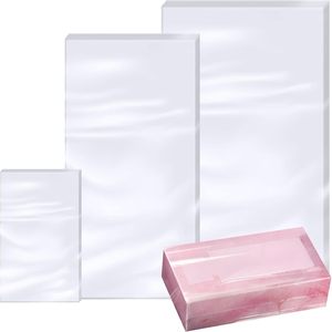 Bolsas transparentes de plástico retráctil Pof en 3 tamaños 2x4 4x8 5x9 pulgadas para regalo, manualidades, embalaje, bolsas de plástico desechables - Product Image 1