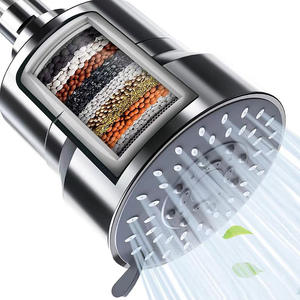 Yenvqee 3 Modes 20 étapes haute pression enlever le pommeau de douche au chlore avec cartouche à l'intérieur de l'eau de douche filtre à charbon actif - Product Image 2