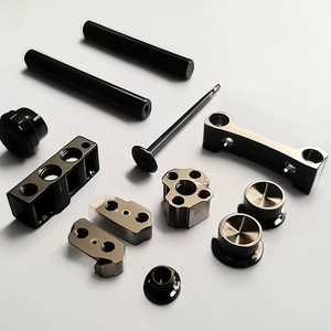 Fresado de torneado personalizado Mecanizado CNC Plástico Latón Aluminio anodizado Acero inoxidable Acero al carbono Pieza negra - Product Image 3