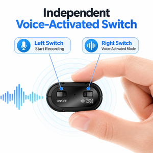 Grabadora de Voz Profesional Mini B800, Grabación con un Solo Botón, Reducción de Ruido, Grabadora de Audio Magnética, Reproductor MP3 - Product Image 5