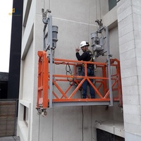 Plateforme de levage suspendue industrielle ZLP800, nacelle de façade de bâtiment, échafaudage suspendu électrique pour chantier de construction