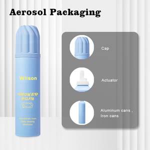 Logotipo personalizado 265ml alta calidad blanqueamiento <span class=keywords><strong>amino</strong></span>ácido limpieza baño suave hidratar cuerpo limpieza ducha espuma Mousse mujeres hombres - Product Image 3