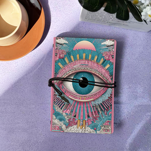 สมุดโน๊ตแฮนด์เมด A6มีฝาปิดที่สวยงามของขวัญจบการศึกษาหวานสำหรับลูกพี่ลูกน้องเหมาะสำหรับบันทึกการค้นหางานและการผจญภัยในชีวิต - Product Image 1