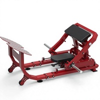 Machine à Hip Thrust Professionnelle à Charge Libre, Jambes de Sécurité en Acier Réglables, pour Pont de Hanche, Extension Dorsale et Entraînement des Fessiers, Équipement de Gym