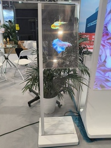 Affichage numérique OLED sur pied de 30 pouces avec écran tactile capacitif CMS intégré pour usage commercial et magasins de détail - Product Image 2