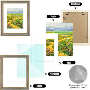 Taille 16*20 PS Cadre et cadre en plastique: un choix idéal pour afficher <span class=keywords><strong>avec</strong></span> élégance vos superbes photos <span class=keywords><strong>de</strong></span> <span class=keywords><strong>mer</strong></span> au <span class=keywords><strong>coucher</strong></span> du <span class=keywords><strong>soleil</strong></span> - Product Image 2