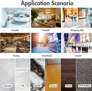 M510S Dụng Cụ Vệ Sinh Công Nghiệp Tự Động Đi Phía Sau Máy Giặt Dụng Cụ Vệ Sinh Sàn - Product Image 3