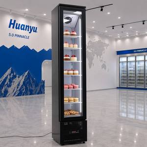 Réfrigérateur Commercial Vertical Étroit pour Boissons 105L – <span class=keywords><strong>Vitrine</strong></span> Slim à Température Unique - Product Image 5