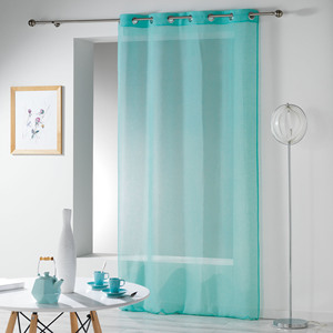 Cortina con Ojales STAMIGNA LINE, 140x280 cm, Azul - Product Image 1